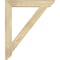 Ekena Millwork Traditional Slat Rough Sawn Bracket, Douglas Fir, 4"W x 30"D x 36"H BKT04X30X36TRA06RDF - alternate 2